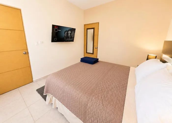 Apartamento Bahia Del Tezal 103b Modern 1br Retreat With Rooftop Pool & Access
